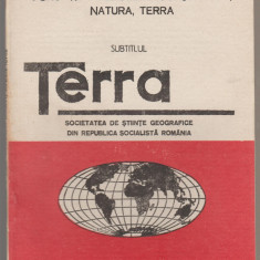 Societatea de Stiinte geografice - Terra - nr. 2 aprilie-iunie 1984