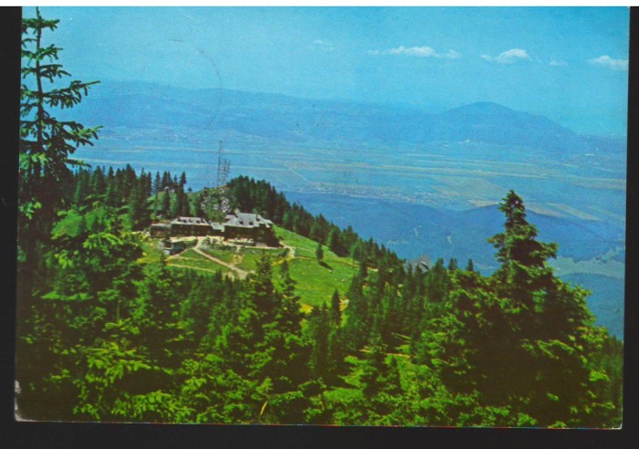 CPIB 23501 CARTE POSTALA - CABANA CRISTIANUL MARE, CIRCULATA, STAMPILE, TIMBRU