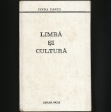 Cumpara ieftin LIMĂ ȘI CULTURĂ - DOINA DAVID - EDITURA FACLA