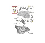 Set reparatie far SKODA KAROQ, 02.2022-, partea dreapta, original, lateral,