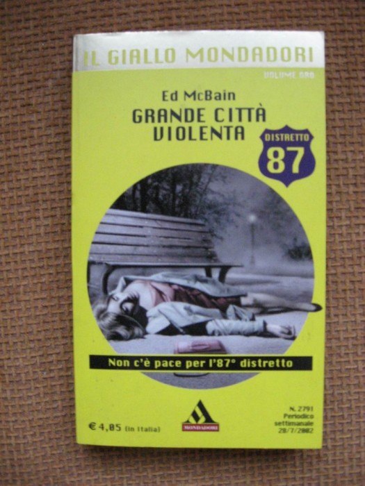 Ed McBain - Grande citta violenta (in limba italiana)