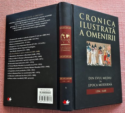 Cronica Ilustrata A Omenirii Volumul 6 Editura Litera 2011 Okazii Ro