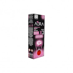 Set 2 odorizante camera 0% alcool Aura, Aroma limpio 2 x 30 ml