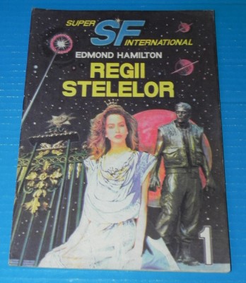 Revista Super SF International Edmond Hamilton Regii stelelor foto