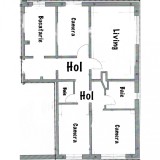 Apartament 4 camere, Parter