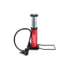 Mini Pompa Picior Metalica 11 Bar / 160 PSI, Furtun 40cm, Universala Auto/Bicicleta, 27cm