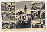 Bnk cp Targu Mures - Vedere - uzata 1945 - decupata, Circulata, Printata