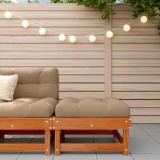 vidaXL Unități de canapea sectională Lemn de pin masiv Maro Ceară 865461