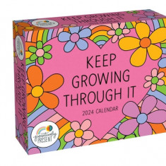 Positively Present 2024 Day-To-Day Calendar: Keep Growing Through It