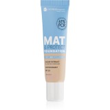 Bell Hypoallergenic machiaj matifiant de lungă durată SPF 25 culoare 03 Almond 30 g