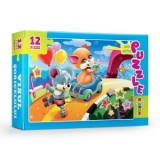 Puzzle - Visul soricelului (12 piese)