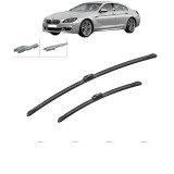 Cumpara ieftin Set 2 Stergatoare BMW Seria 6 Gran Coupe (F06) 2012-2018, pentru parbriz, Bosch Aerotwin