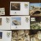 noua zeelanda - serie 4 timbre MNH, 4 FDC, 4 maxime, fauna wwf