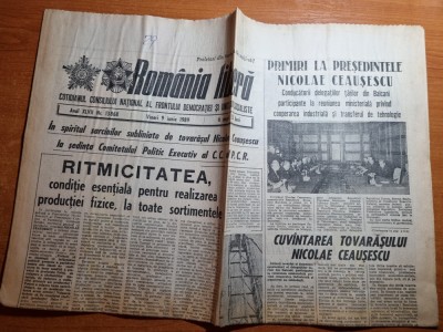 romania libera 9 iunie 1989-art. si foto lehliu gara,drobeta turnu severin foto