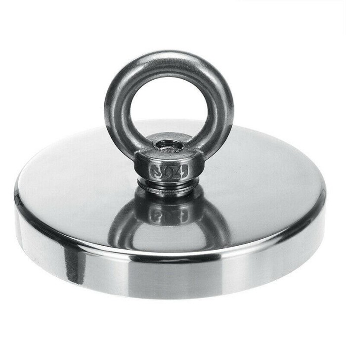 Magnet Fishing D120 mm 480KG Forta prindere puternic acvatic detectie metal