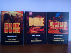 Frank Herbert - ciclul Dune (6 titluri), supracoperti inedite foto