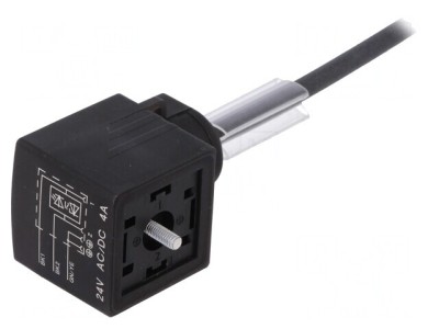 Cablu de Conectare 3 PIN 2m 24VAC 4A IP65/IP67 foto