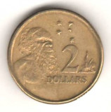 SV * Australia TWO DOLLARS 1994 * Regina Elisabeth II, Australia si Oceania, Cupru-Nichel