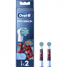 Rezerva periuta de dinti electrica pentru copii Oral-B Spiderman, 2 buc