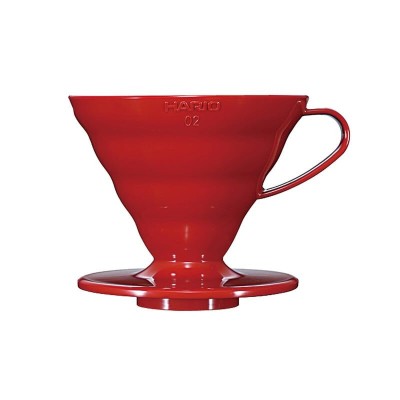 Hario V60-02 Ceramic Dripper Red foto