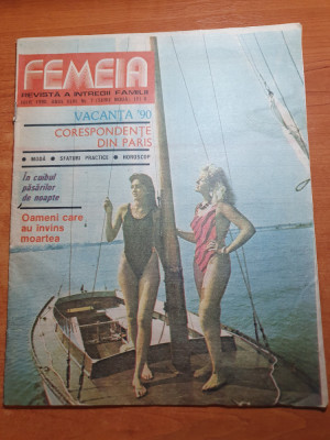 revista femeia iulie 1990 foto