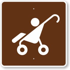 Indicator de camping bebe foto