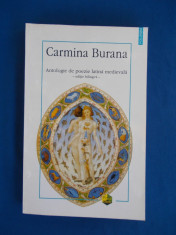 CARMINA BURANA , ANTOLOGIE DE POEZIE LATINA MEDIEVALA ( EDITIE BILINGVA ) , 1998 foto