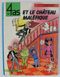 LES 4 AS ET LE CHATEAU MALEFIQUE , dessins FRANCOIS CRAENHALS , scenario GEORGES CHAULET , 1982 , BENZI DESENATE *