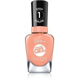 Sally Hansen Miracle Gel&trade; gel de unghii fara utilizarea UV sau lampa LED culoare 051 Peach Please 14,7 ml