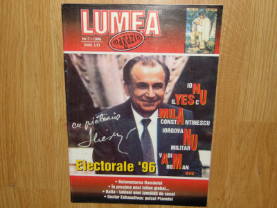 Revista Lumea Magazin nr:7 anul 1996 foto