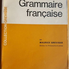 Precis de Grammaire francaise- Maurice Grevisse