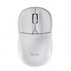 Mouse trust wireless optical rezolutie maxima 1600 dpi 4 butoane 2 baterii tip aaa alb