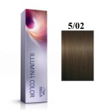 Wella Professionals, Illumina Color, Vopsea permanentă de păr, 5/02 Matte Natural Light Chestnut, 60 ml