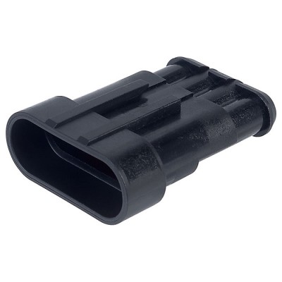 Conector cablu Superseal 1.5 tata mufa 4 pini IP67 TE Connectivity 282106-1 foto