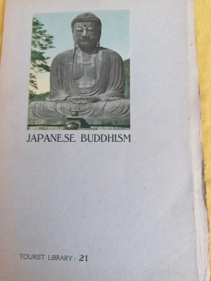 Japanese Budhism (Budismul japonez) - prof. D.T. Suzuki (Japonia 1938) foto