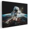 Tablou astronaut in spatiu, albastru 1975 Tablou canvas pe panza CU RAMA 60x90 cm