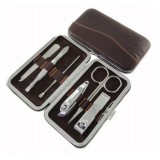 Set manichiura si pedichiura, 6 piese, 10.5 cm x 6 cm, etui depozitare, Oem