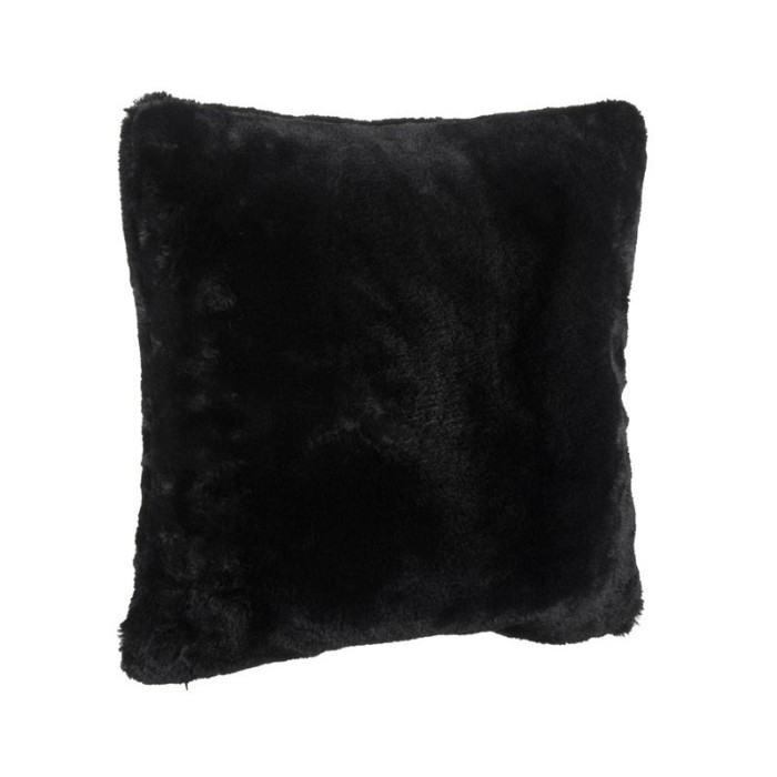 Perna decorativa, 40x40 cm, Negru, Poliester, ATU-0808233
