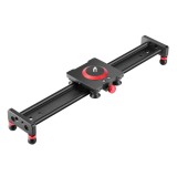 Mini Slider SLDM din aluminiu 40cm pentru camere video si DSLR, Generic