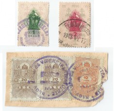Ungaria, lot timbre fiscale foto