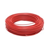Cablu electric cupru 1.5mm rosu FY H07V-U, izolatie PVC 450/750V 100m/rola