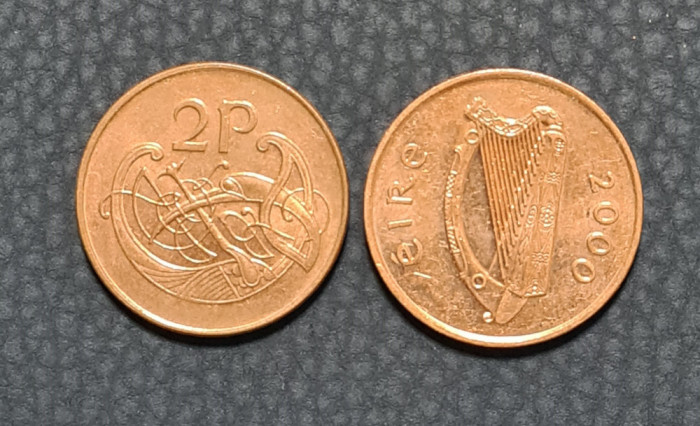 Irlanda 2 pence 2000