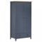 vidaXL Șifonier cu 2 uși Hill Range, gri, 89x50x170 cm, lemn masiv pin