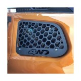 Ornament protectie geam auto metalic lateral spate compatibil Dacia Duster I 2010-2018 inox Cod: SS-D1