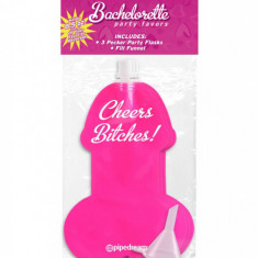 Accesoriu Bachelorette Party Favors Pecker Party Flast 3 Buc.