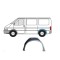 Segment reparatie aripa spate interior Ford Transit 1991-2000, Partea Stanga, Spate, Model Scurt