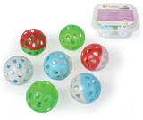 Jucarie minge cu clopotel 4 cm/7 buc