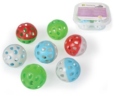Jucarie minge cu clopotel 4 cm/7 buc
