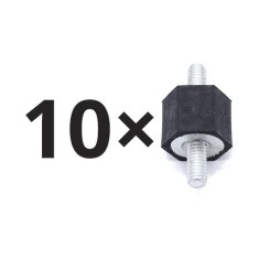 Set 10 Tampon cauciuc Audi V8; Ford Galaxy; Seat Alhambra, Toledo; VW Corrado, Golf II, Jetta, LT28/31/35, LT40/45/50/55, Passat B3, Polo, Sharan, Tr