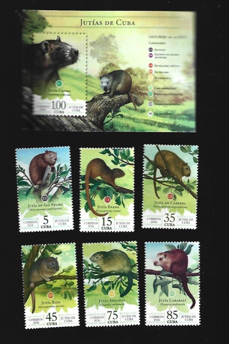 cuba animale mnh